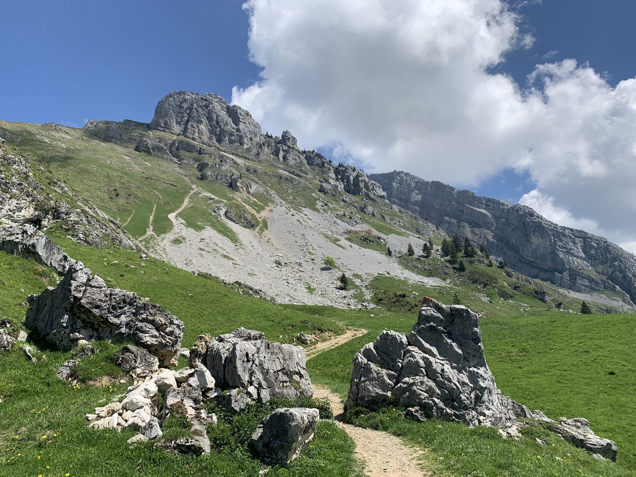 Aiguille Verte, Grand Bornand