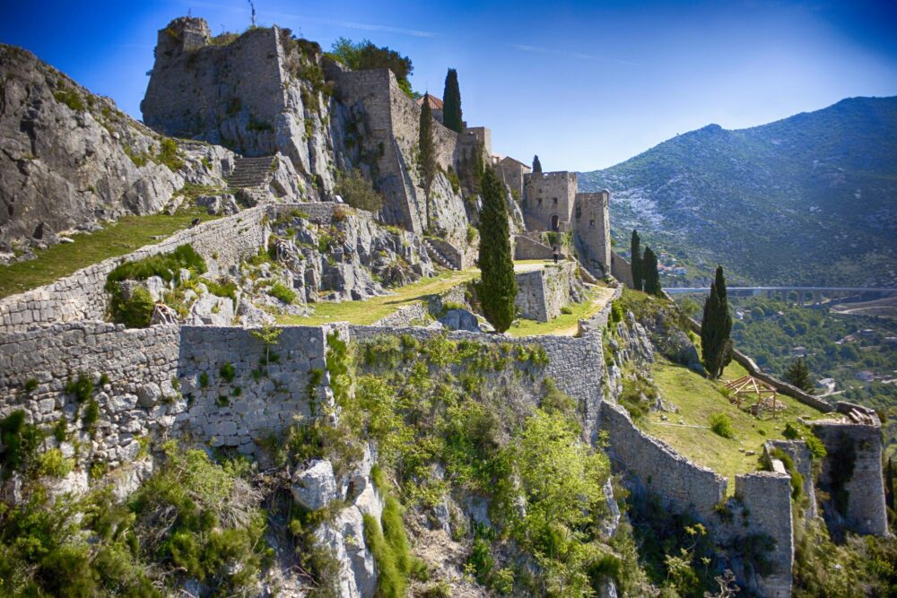 forteresse de Klis près de Split