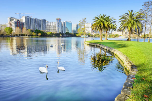 Lac Eola à Orlando