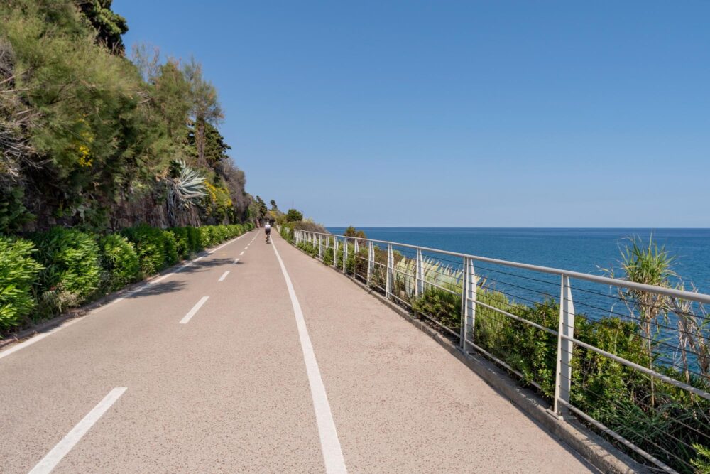 piste cyclable de la Riviera des Fleurs