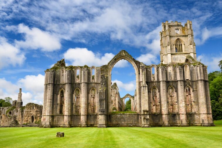 Abbaye de Fountains, North Yorkshire