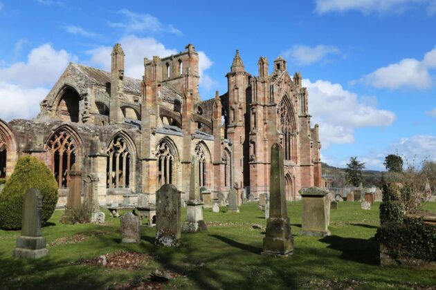 Abbaye de Melrose, Scottish Borders