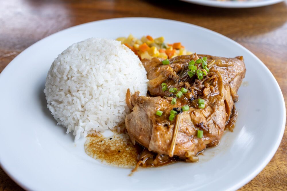 Adobo philippin au poulet
