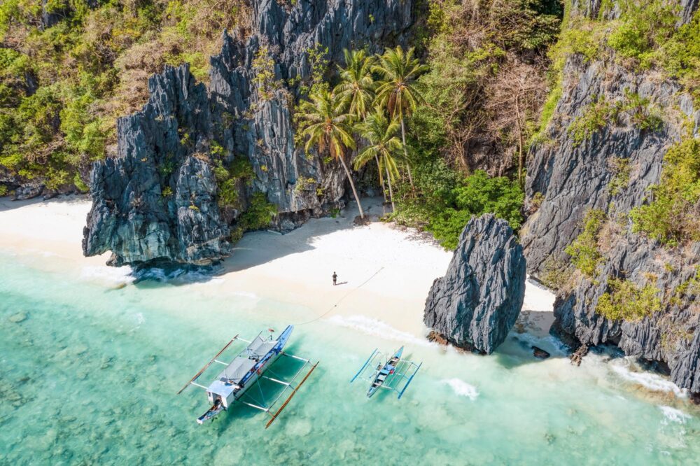 Baie de Bacuit à El Nido, Palawan, Philippines