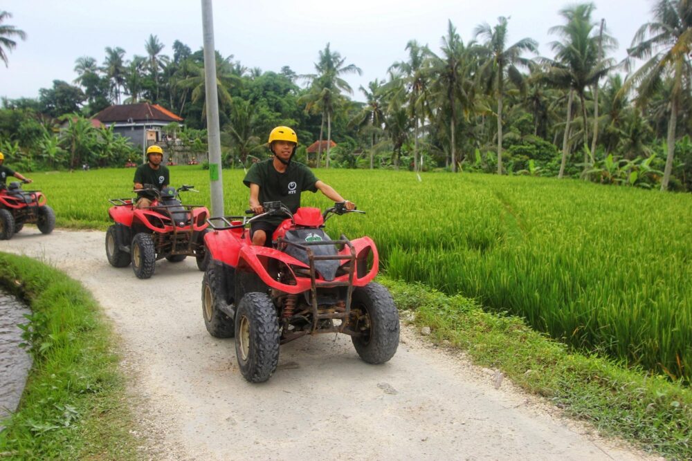 Balade en quad à Bali, Indonésie
