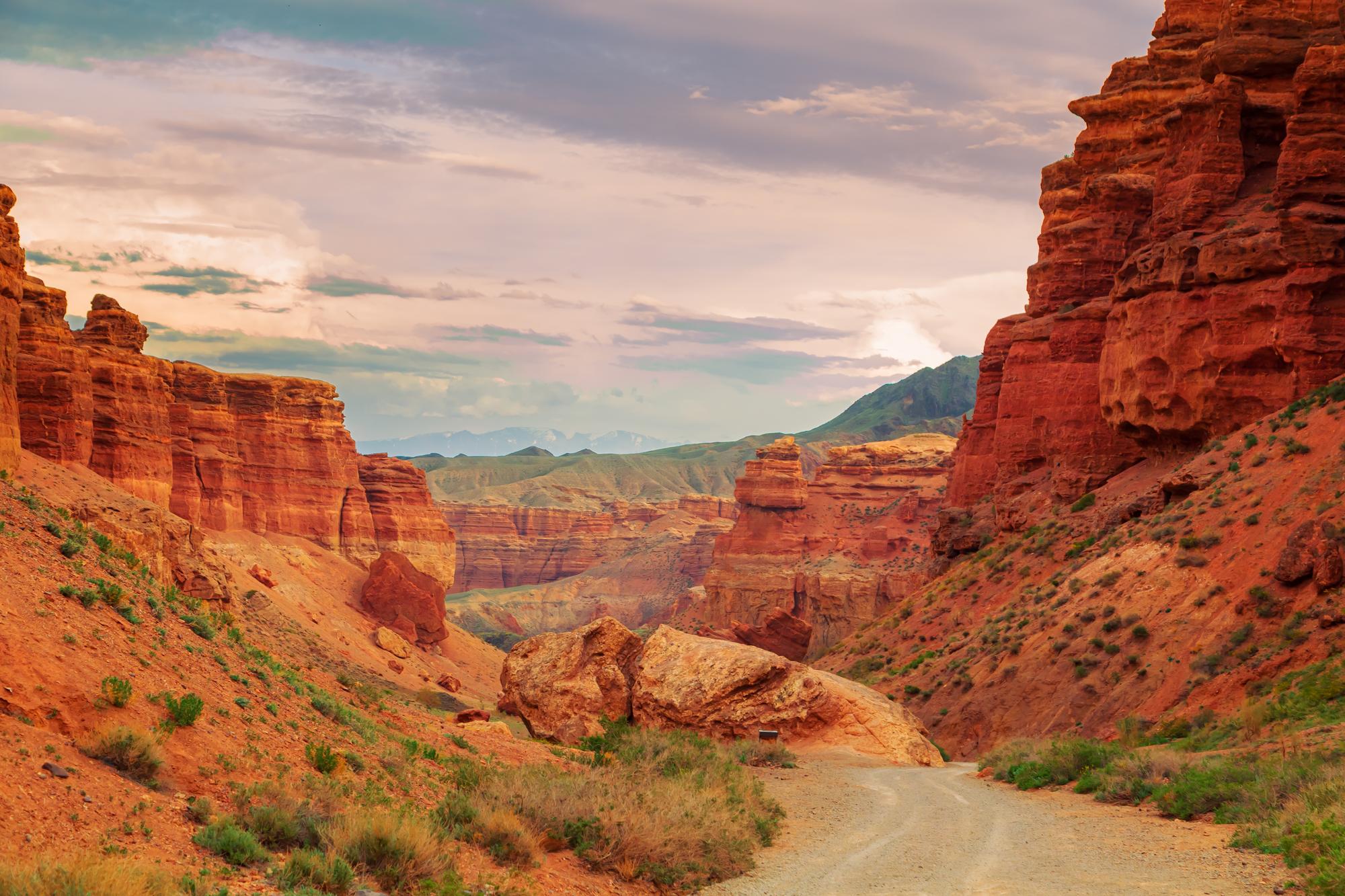 Canyon de Charyn au Kazakhstan