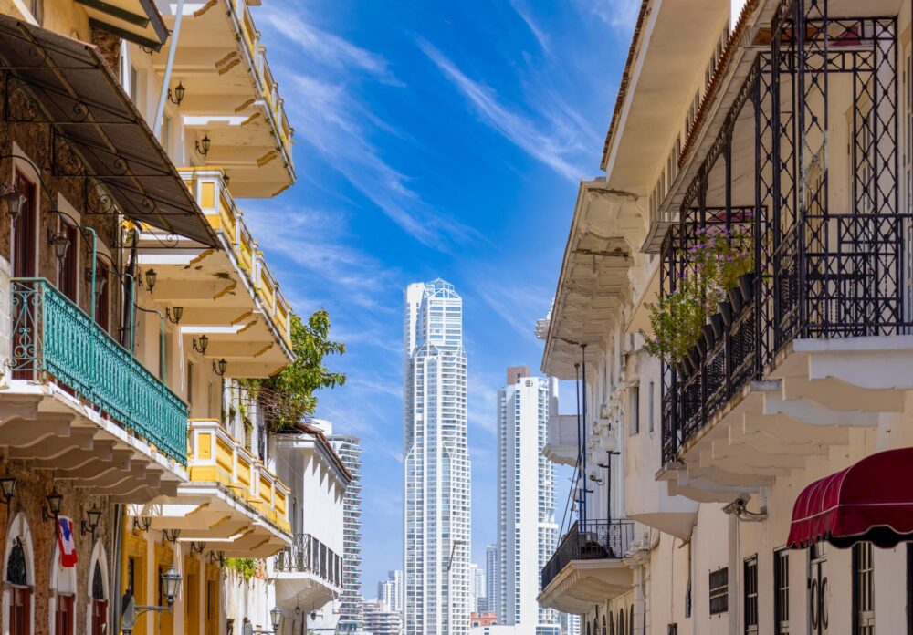 Ce,tre historique de Panama city