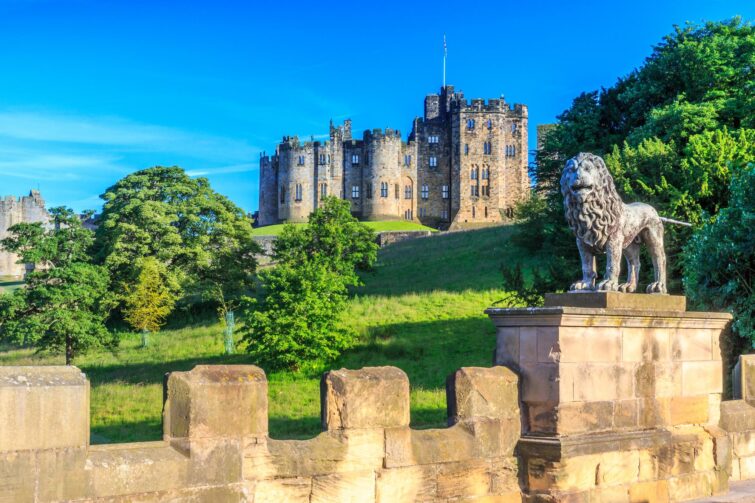 Château d'Alnwick, Angleterre