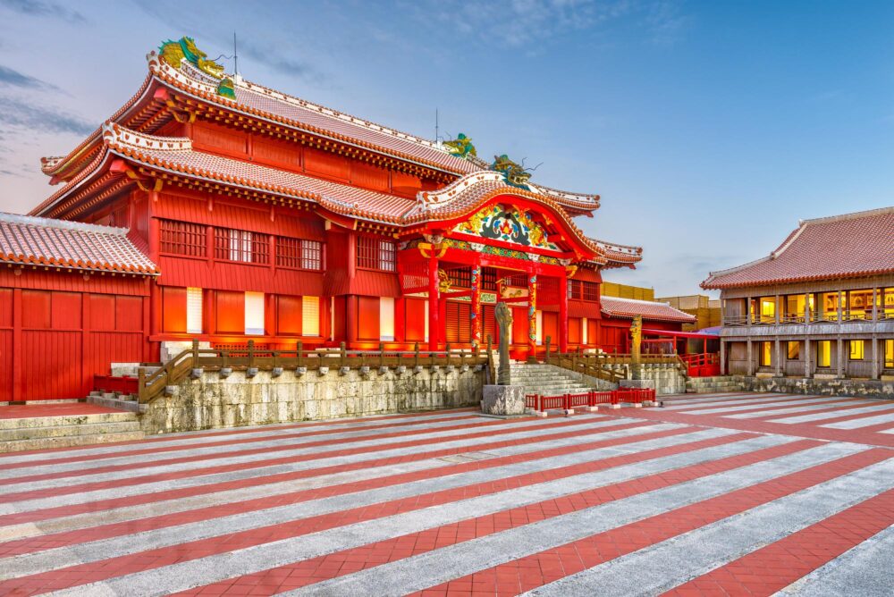 Château de Shuri au Japon