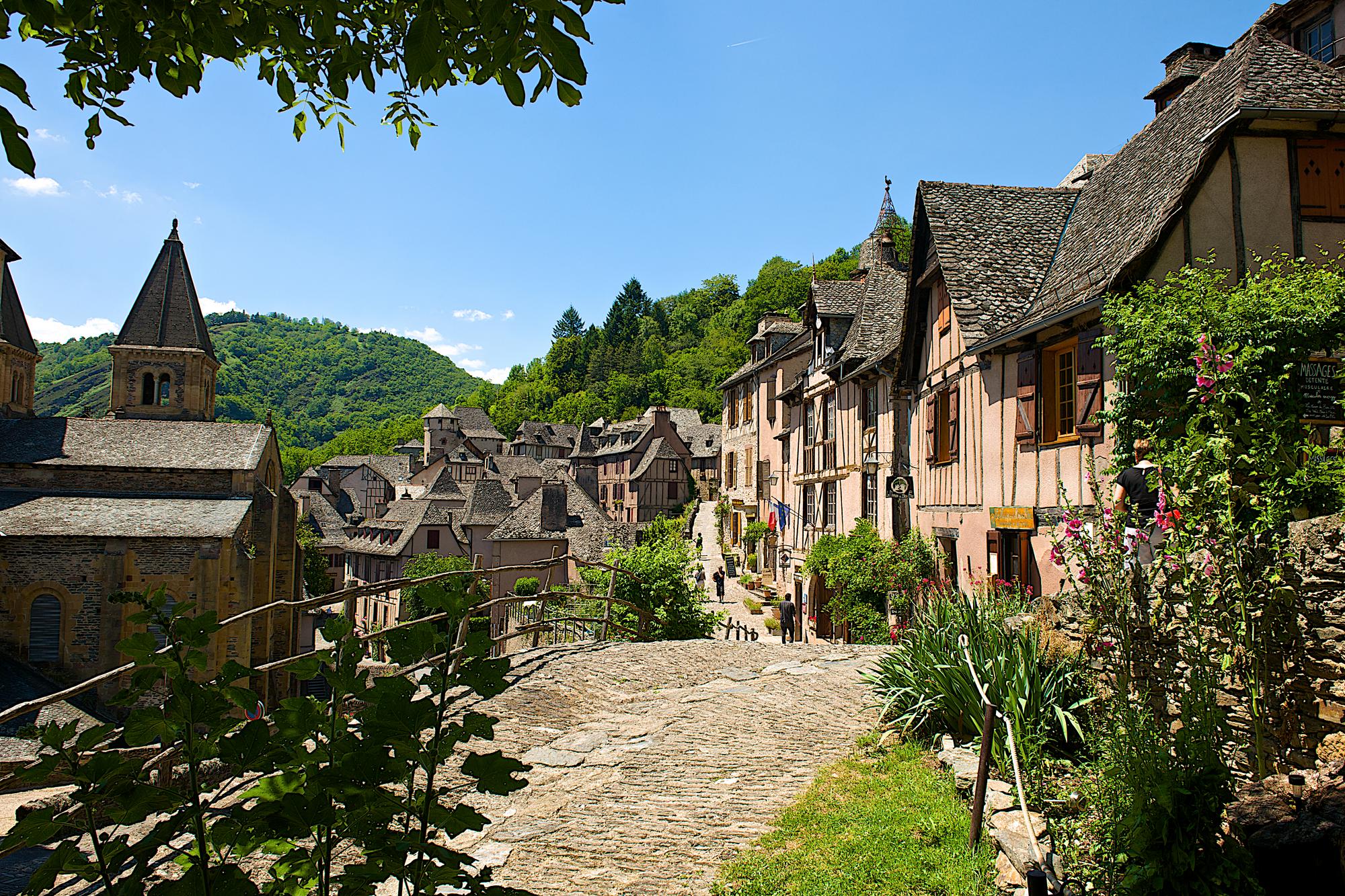 Chemins de Saint-Jacques-de-Compostelle à Conques, Occitanie