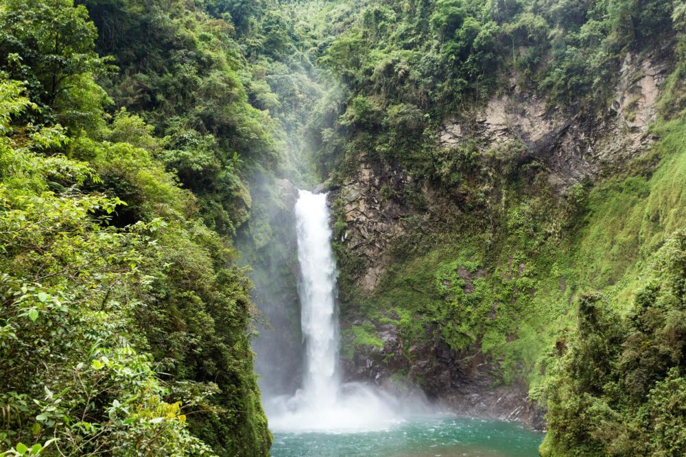 Chutes de Tappiyah à Batad aux Philippines