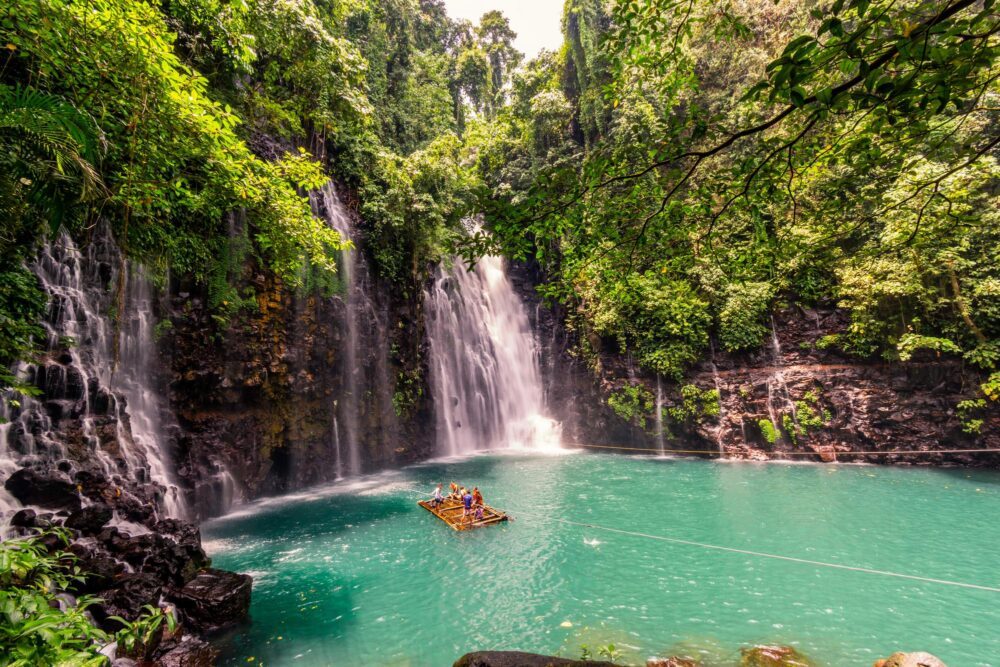 Chutes de Tinago aux Philippines