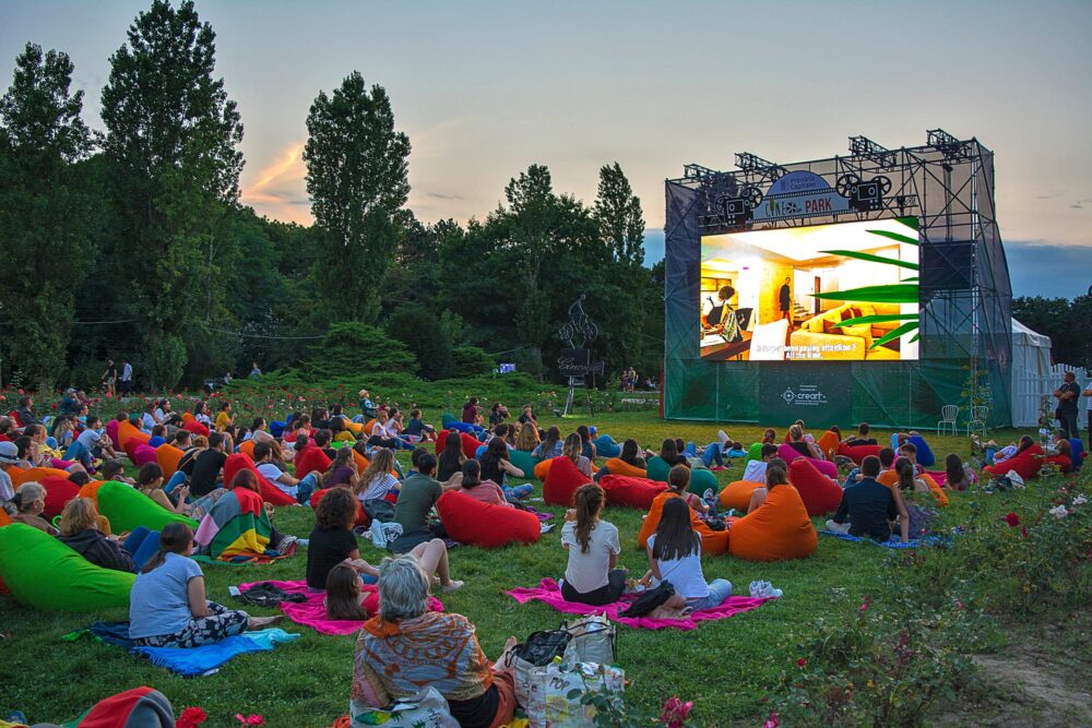 Cinéma en plein air Bucarest