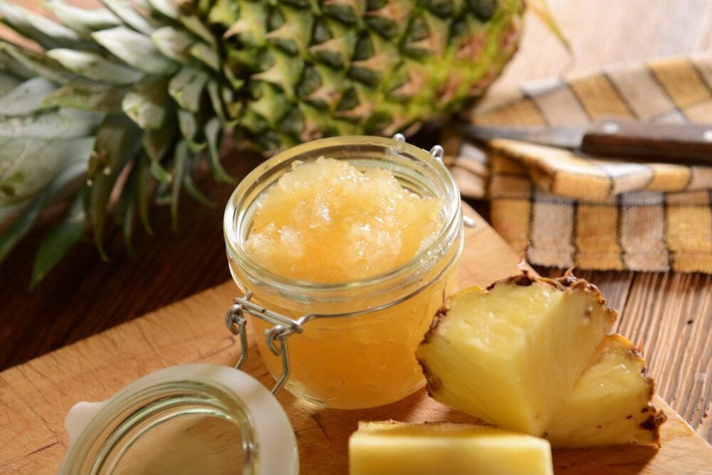 Confiture d’ananas