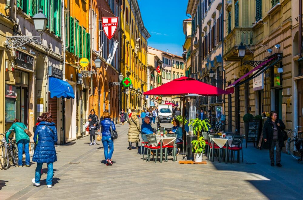 Corso Italia à Pise, Italie
