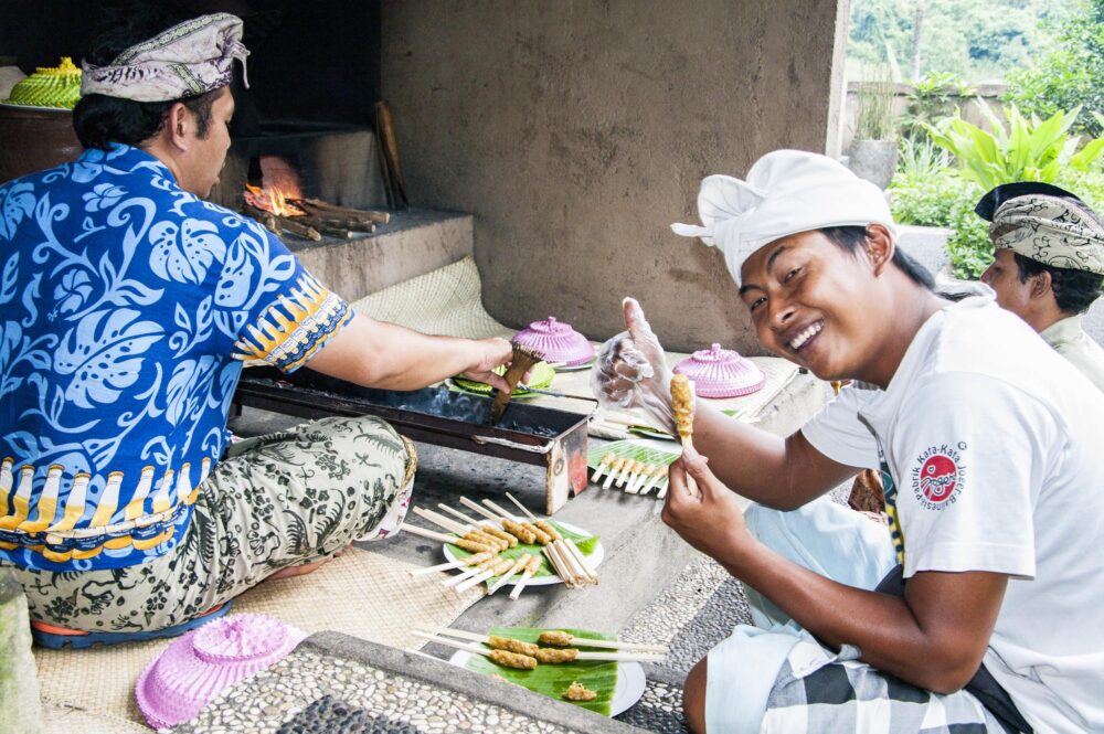 Cours de cuisine à Ubud, Bali, Indonésie