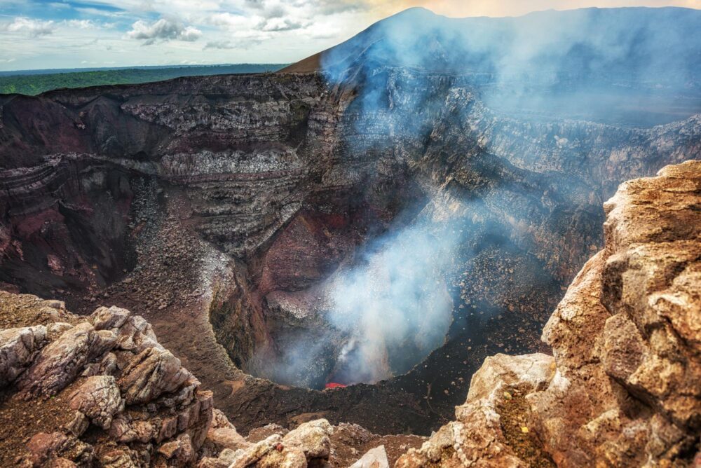 Cratère du volcan Masaya