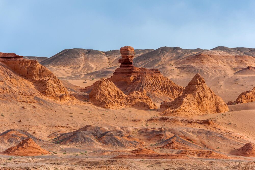 Désert de Gobi en Mongolie