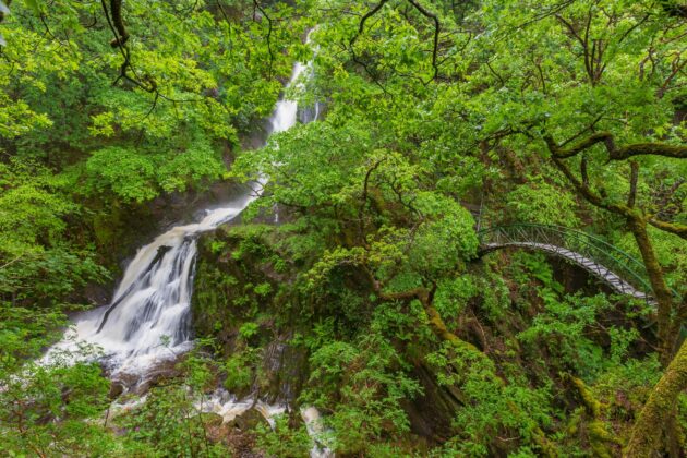 Devil’s Bridge Falls, Pays de Galles