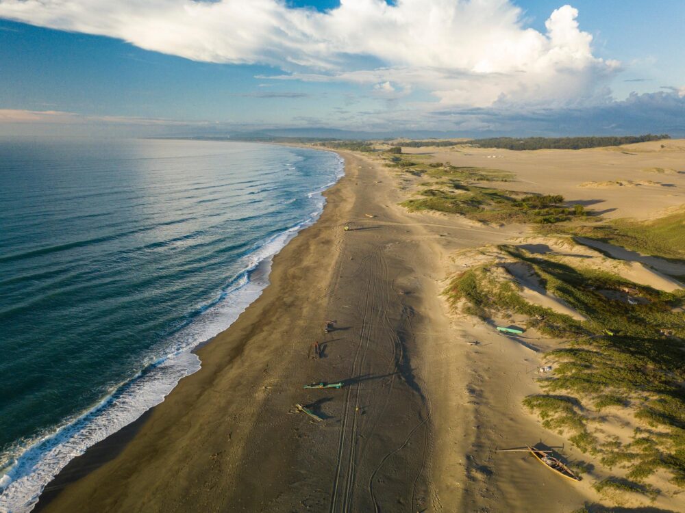 Dunes de Paoay à Ilocos Norte, Philippines