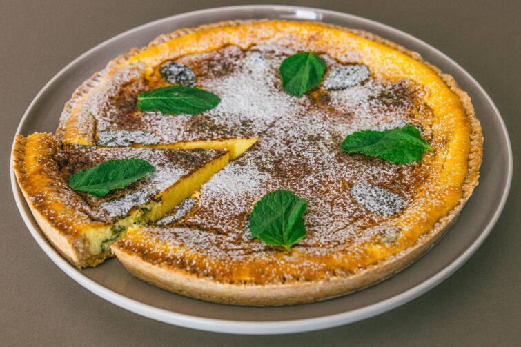 En dessert, goûtez le Flaó, un gâteau typique d'Ibiza