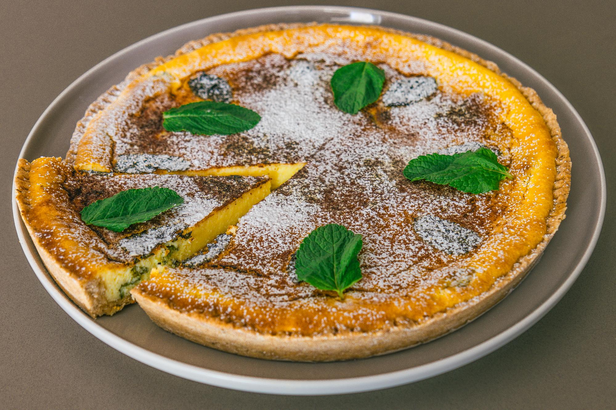 En dessert, goûtez le Flaó, un gâteau typique d'Ibiza