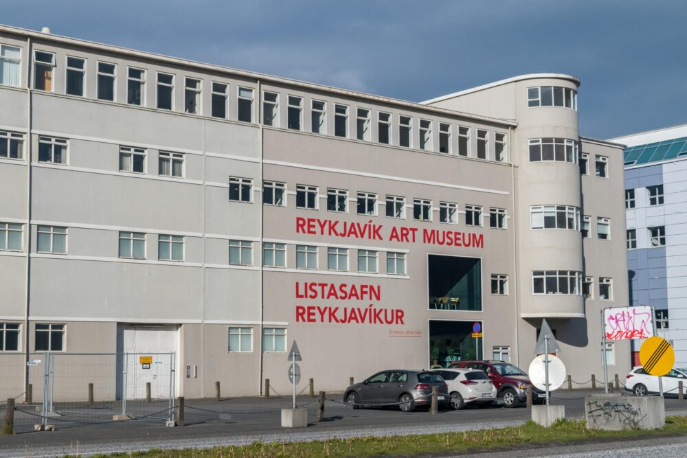 Entrée du musée d'art de Reykjavik