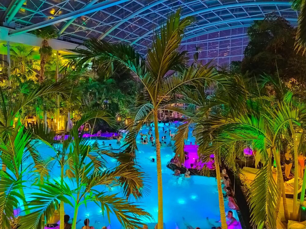 Évènement dans les thermes de Bucarest
