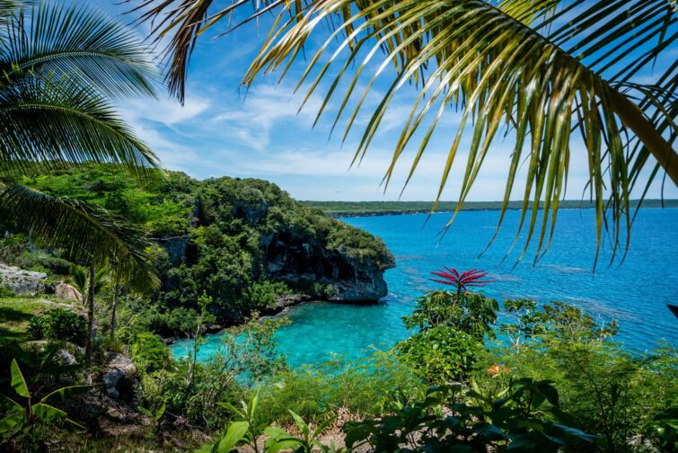 Falaises de Jokin, Lifou, Nouvelle Calédonie