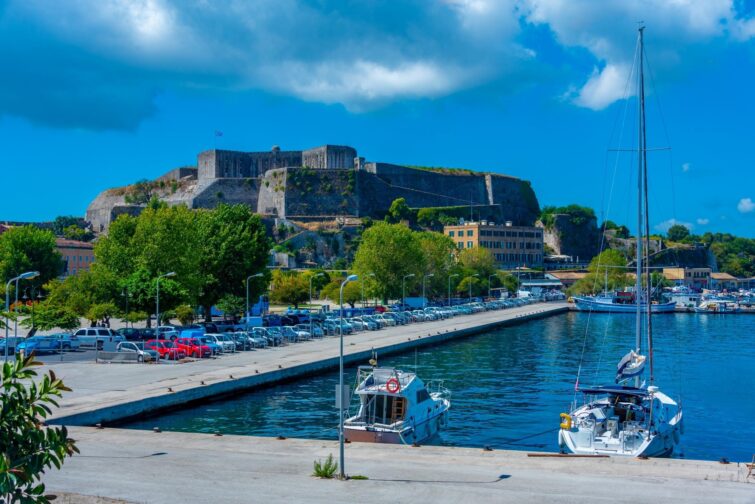 Fort Neuf, Neo Frourio à Corfou, Grèce