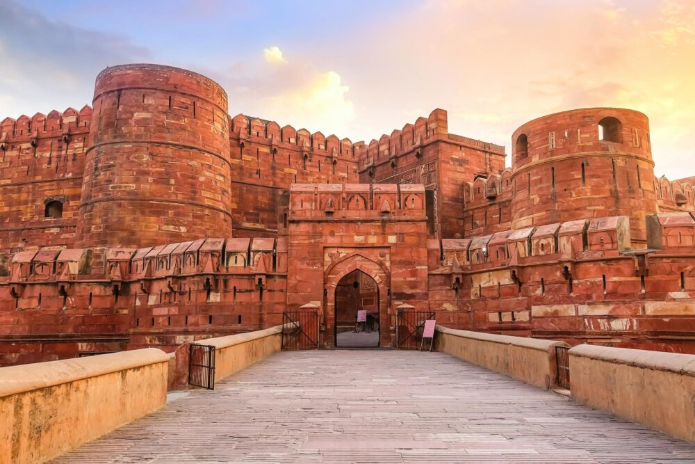 Fort Rouge d’Agra en Inde