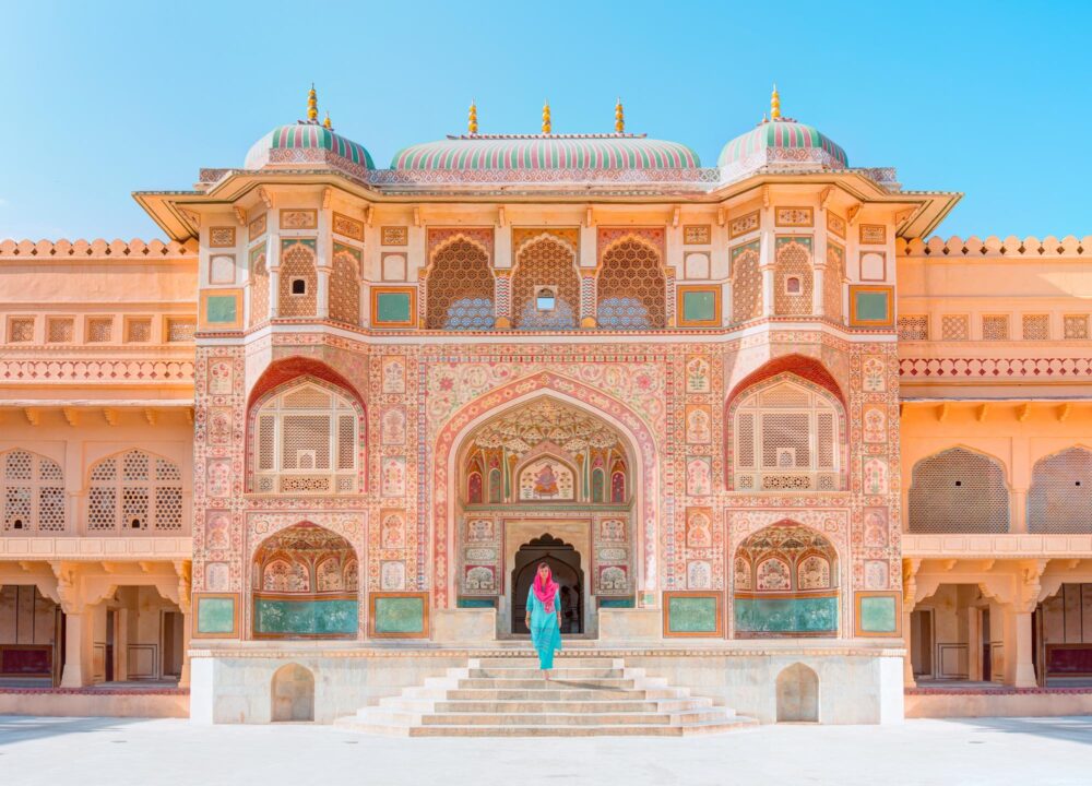 Fort d’Amber en Inde