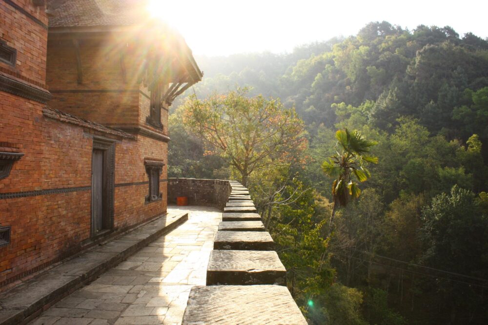 Fort de Gorkha au Népal