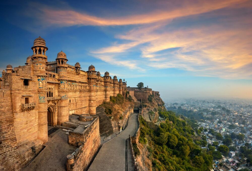 Fort de Gwalior en Inde
