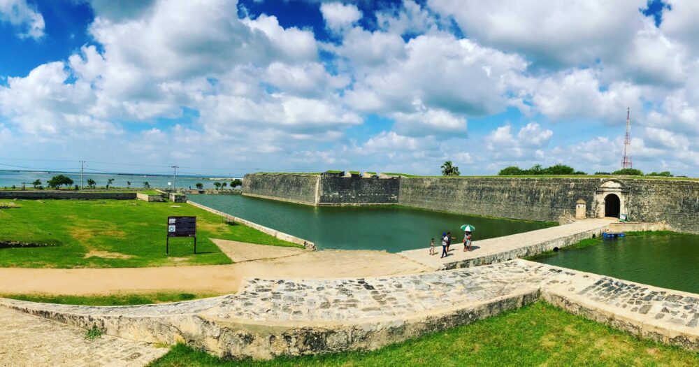 Fort de Jaffna au Sri Lanka