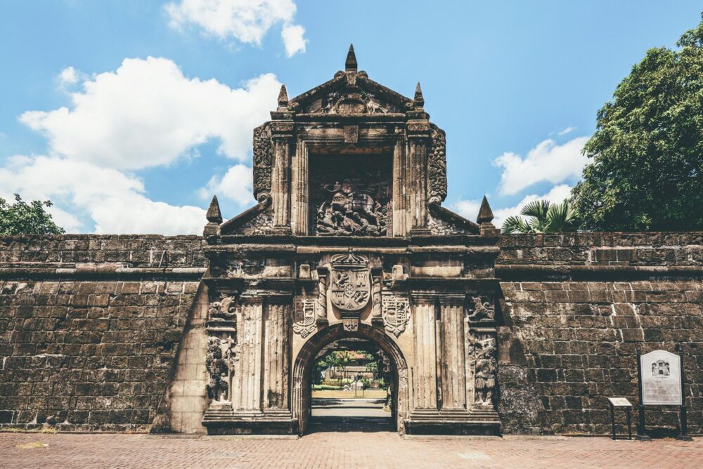 Fort de Santiago aux Philippines