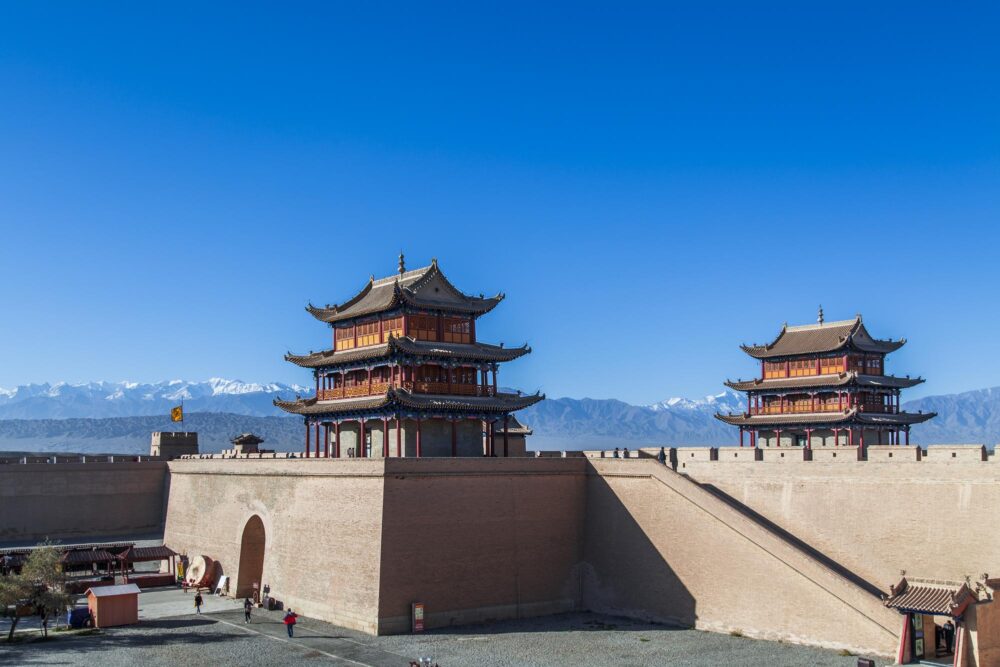 Forteresse de Jiayuguan en Chine