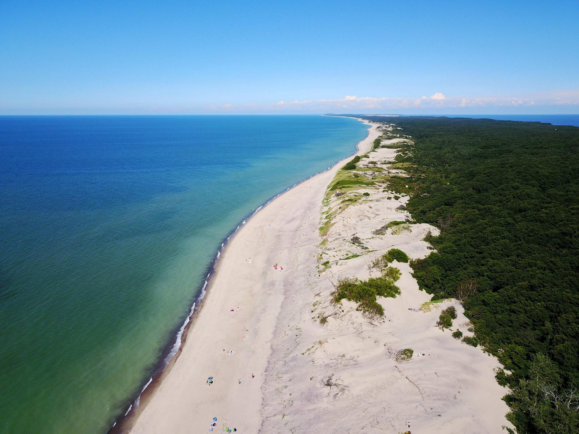 Isthme de Courlande en Lituanie