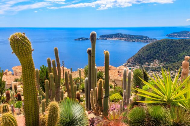 Jardin exotique à Eze-Village