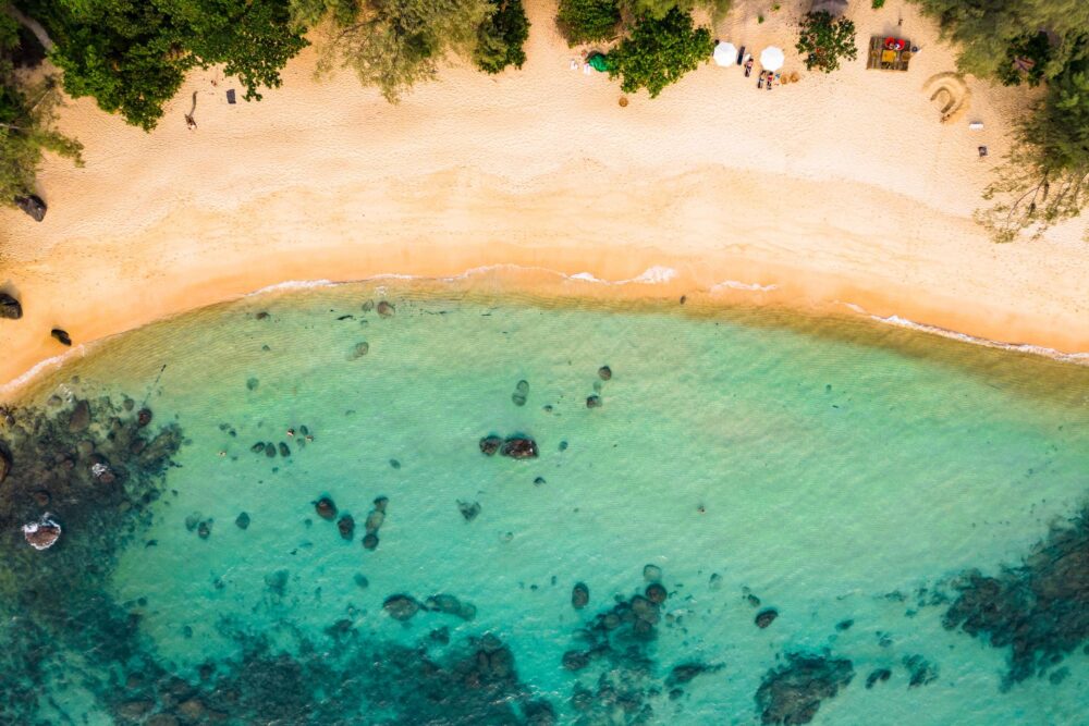 Koh Rong Beach sur l'île de Koh Rong au Cambodge