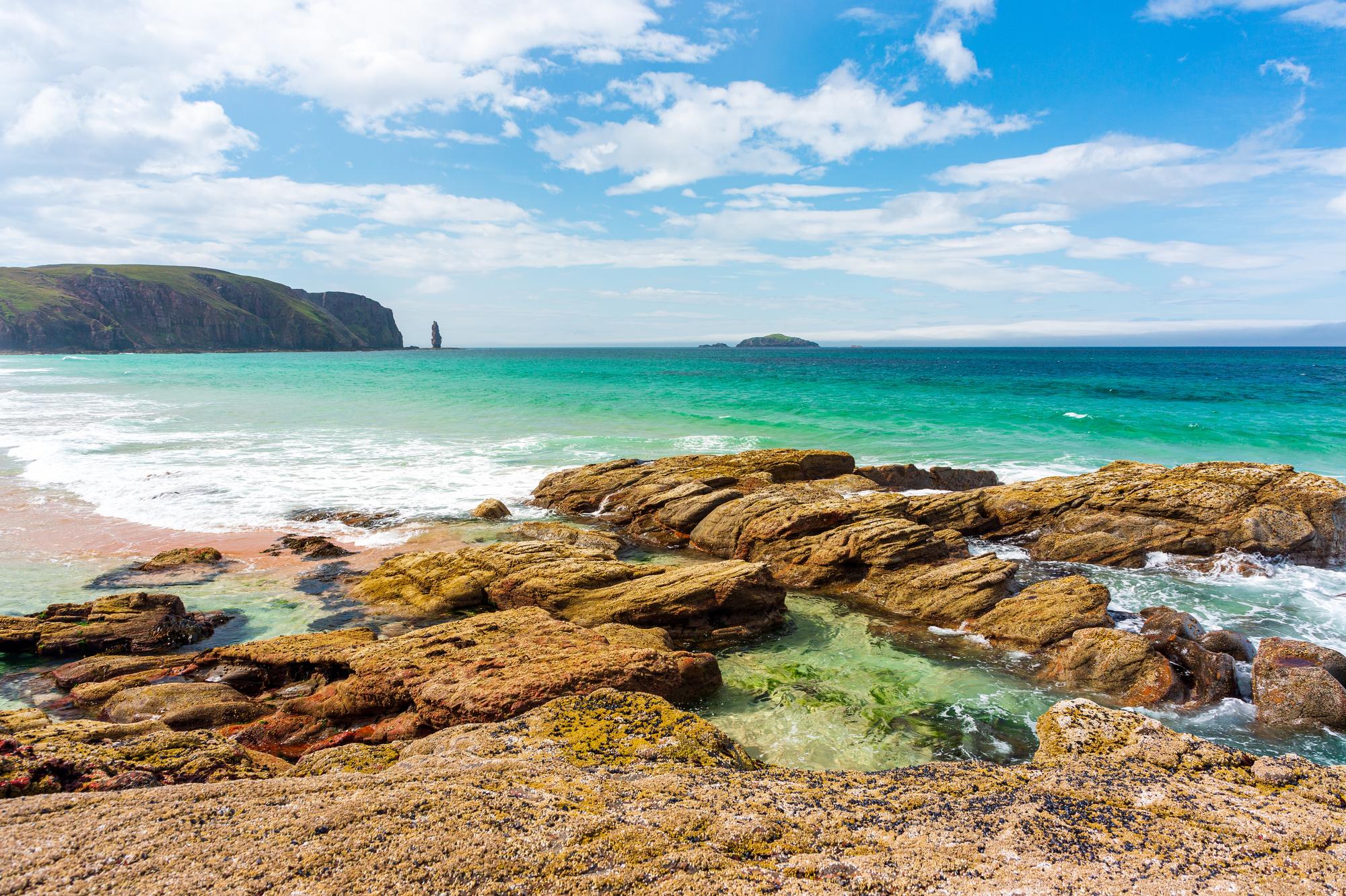 La Sandwood Bay, Ecosse