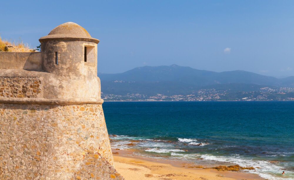La citadelle d'Ajaccio