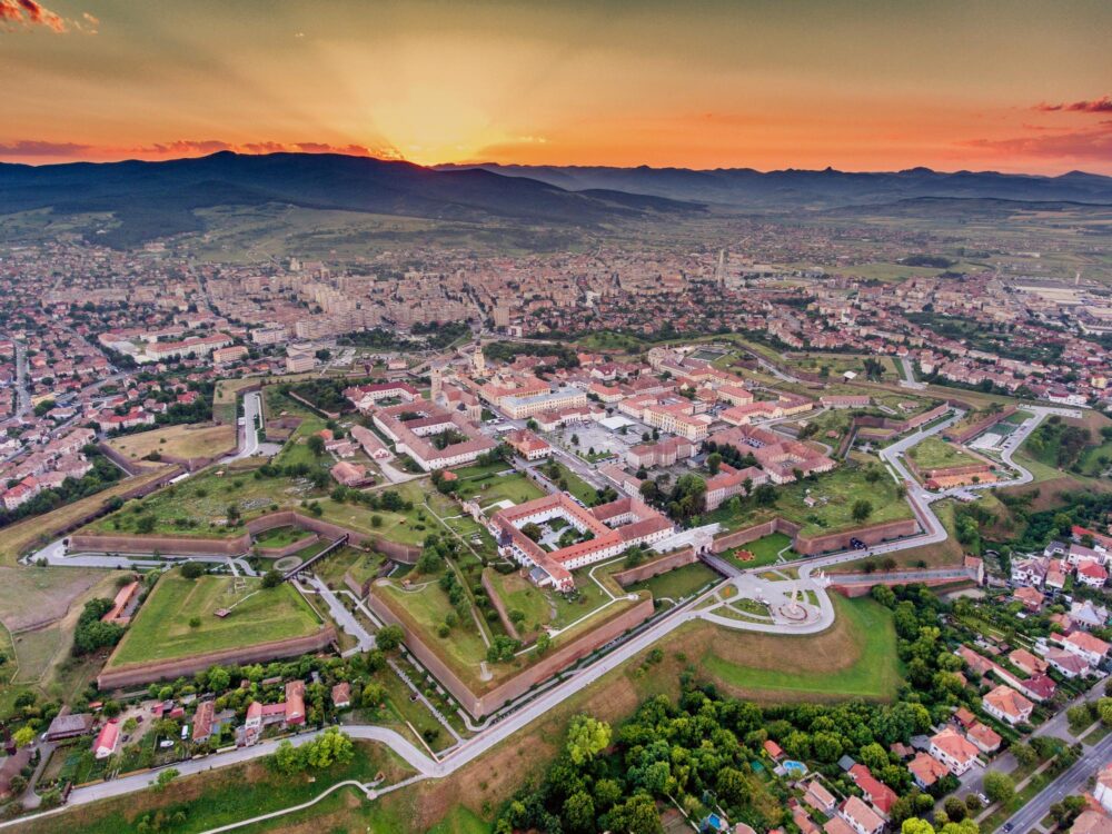 La citadelle d'Alba Iulia
