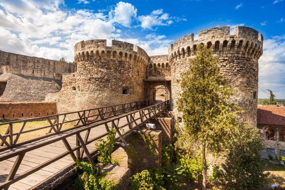 La forteresse de Belgrade, Serbie