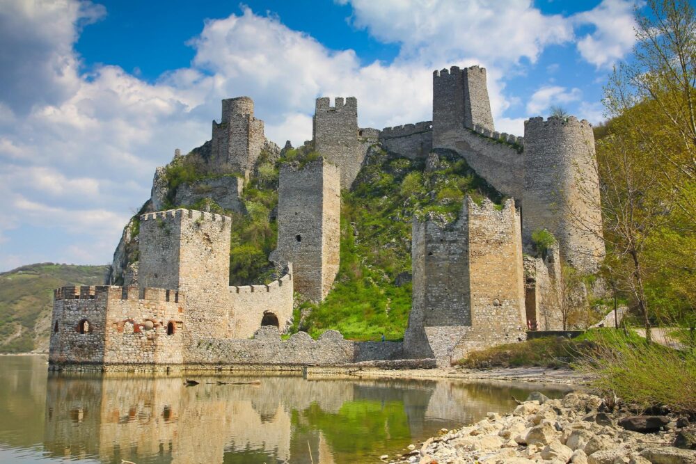 La forteresse de Golubac, Serbie