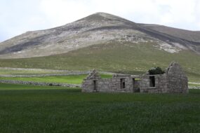 La montagne de Slieve Donard, Belfast, Irlande du Nord