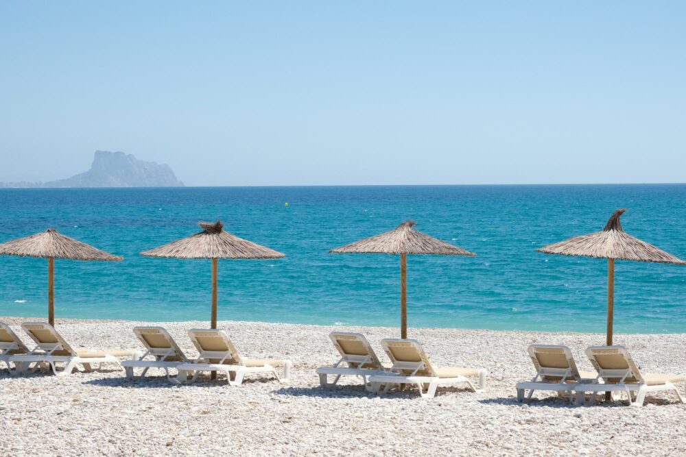 La plage d’Albir