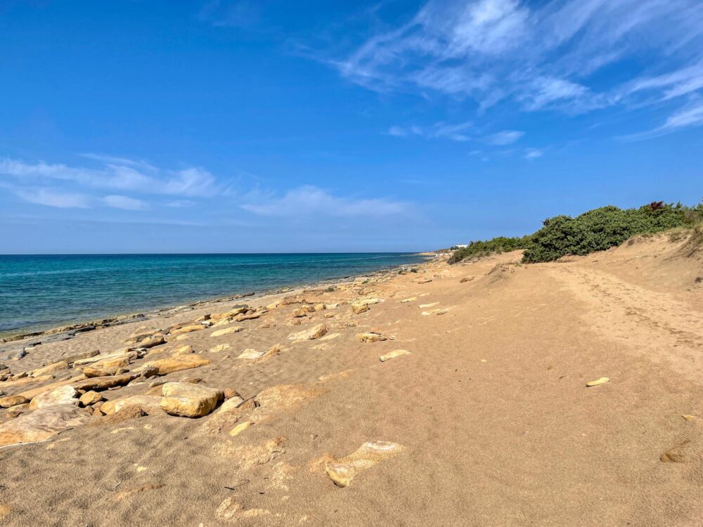 La plage de Campomarino di Maruggio