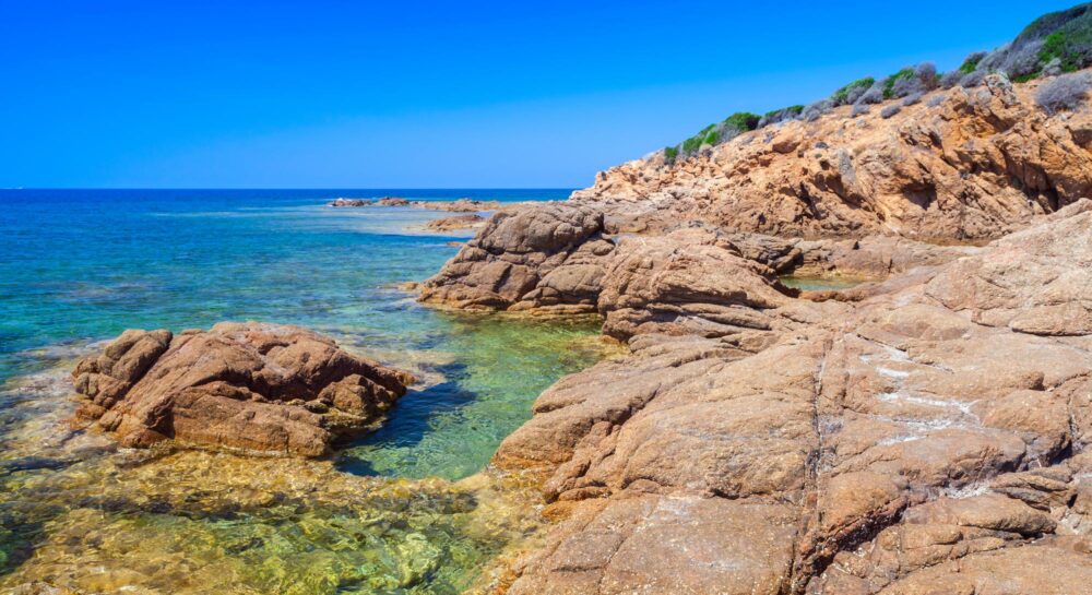 La plage de Capo di Feno