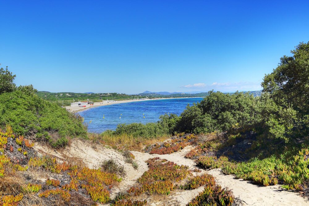La plage de Pampelonne